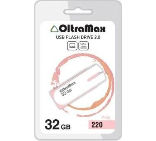 OLTRAMAX OM-32GB-220-розовый