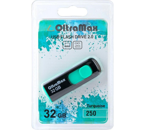 OLTRAMAX OM-32GB-250-бирюзовый