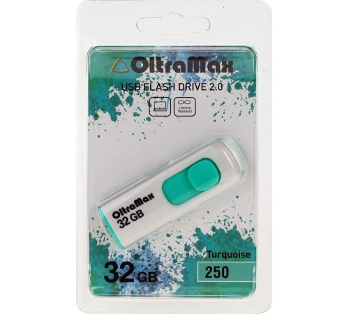 OLTRAMAX OM-32GB-250-бирюзовый