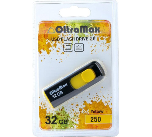 OLTRAMAX OM-32GB-250-желтый