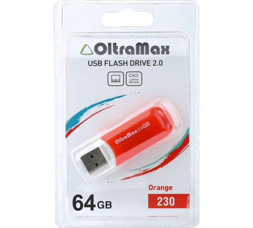 OLTRAMAX OM-64GB-230-оранжевый