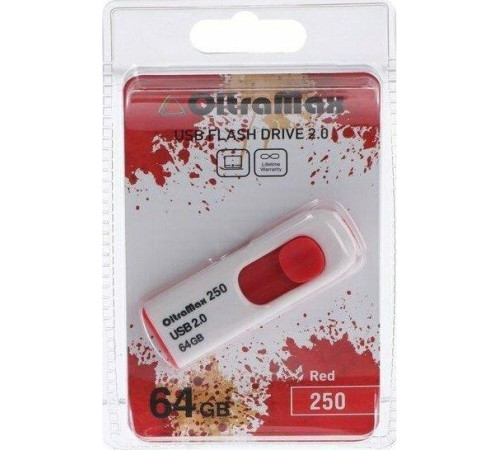 OLTRAMAX OM-64GB-250-красный
