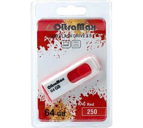 OLTRAMAX OM-64GB-250-красный