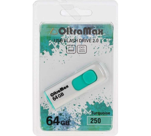 OLTRAMAX OM-64GB-250-бирюзовый