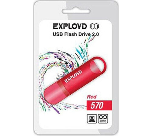 EXPLOYD 4GB 570 красный [EX-4GB-570-Red]