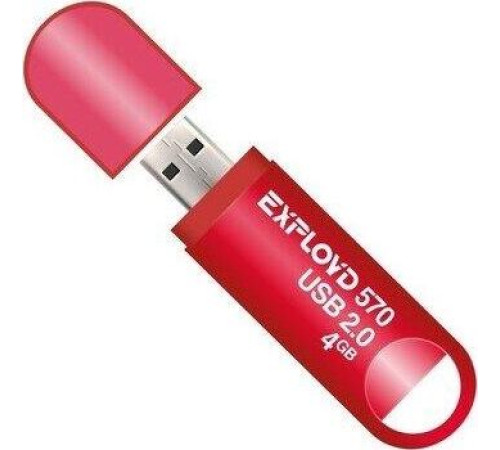 EXPLOYD 4GB 570 красный [EX-4GB-570-Red]