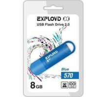 EXPLOYD 8GB 570 синий [EX-8GB-570-Blue]
