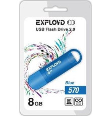 EXPLOYD 8GB 570 синий [EX-8GB-570-Blue]