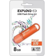 EXPLOYD 8GB 570 оранжевый [EX-8GB-570-Orange]
