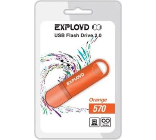 EXPLOYD 8GB 570 оранжевый [EX-8GB-570-Orange]