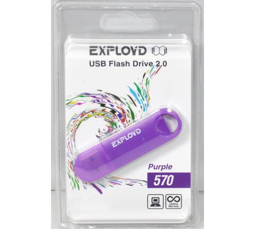 EXPLOYD 16GB 570 пурпурный [EX-16GB-570-Purple]
