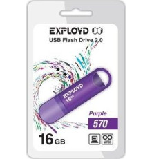 EXPLOYD 16GB 570 пурпурный [EX-16GB-570-Purple]