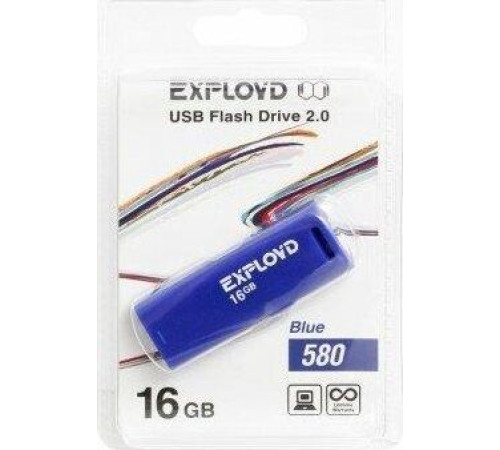 EXPLOYD 16GB 580 синий [EX-16GB-580-Blue]