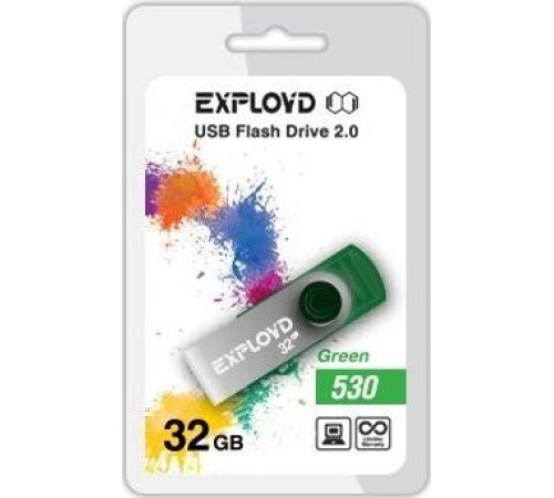 EXPLOYD 32GB 530 зеленый [EX032GB530-G]