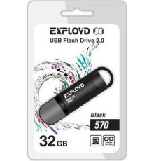 EXPLOYD 32GB 570 черный [EX-32GB-570-Black]
