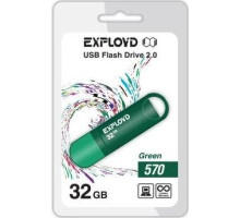 EXPLOYD 32GB 570 зеленый [EX-32GB-570-Green]