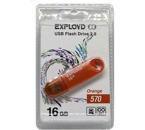 EXPLOYD 32GB 570 оранжевый [EX-32GB-570-Orange]