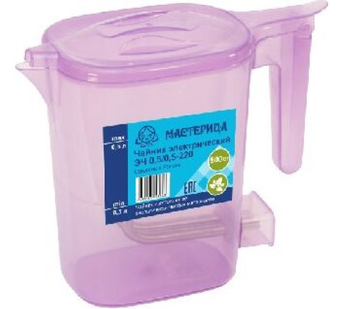 МАСТЕРИЦА ЭЧ 0,5/0,5-220 сиреневый прозрачный