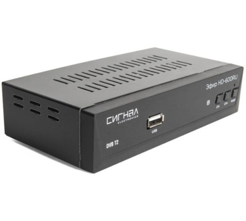 ЭФИР HD-600RU DVB-T2/WI-FI/дисплей, металл