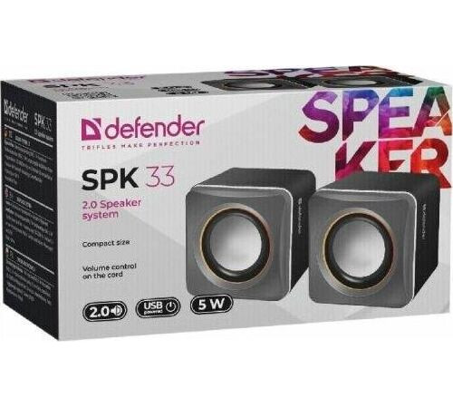 DEFENDER (65633) SPK 33 чёрный/оранжевый