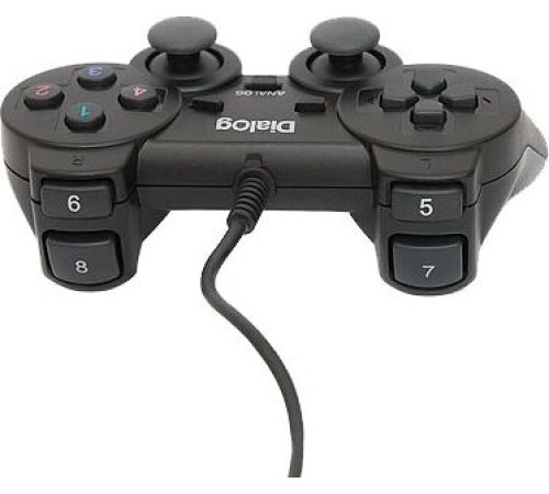 DIALOG GP-A11 Action - вибрация, 12 кнопок, USB, черный