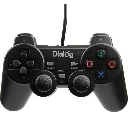 DIALOG GP-A11 Action - вибрация, 12 кнопок, USB, черный