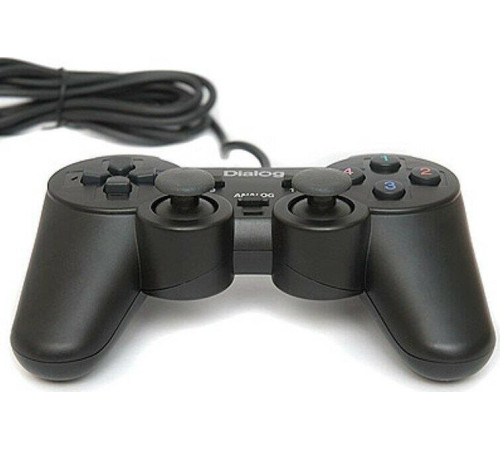 DIALOG GP-A11 Action - вибрация, 12 кнопок, USB, черный