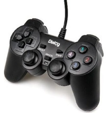 DIALOG GP-A11 Action - вибрация, 12 кнопок, USB, черный