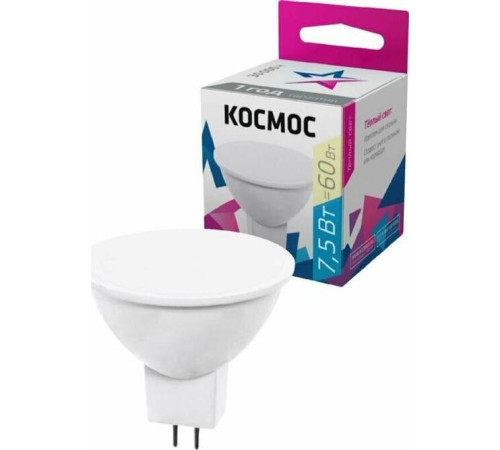 КОСМОС LKECLED7.5WJCDRC30