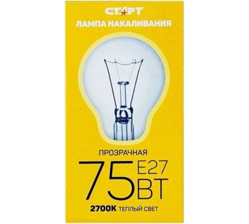 СТАРТ (10476) Б 75Вт Е27