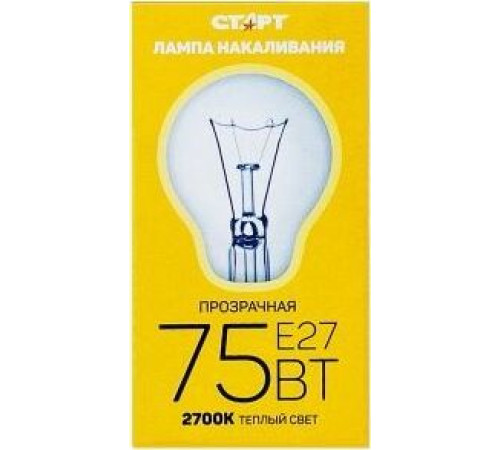 СТАРТ (10476) Б 75Вт Е27