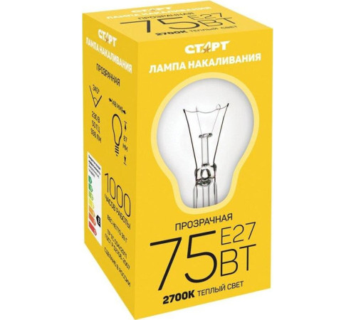 СТАРТ (10476) Б 75Вт Е27