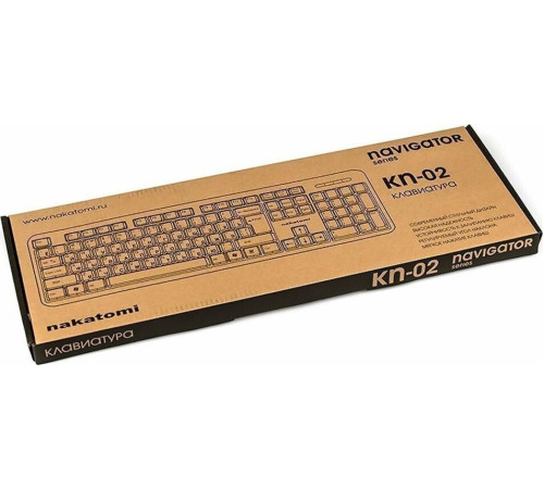 NAKATOMI KN-02U USB черный-красный
