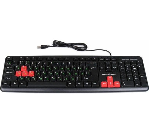 NAKATOMI KN-02U USB черный-красный