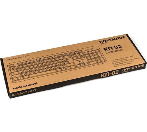 NAKATOMI KN-02U USB черный-красный