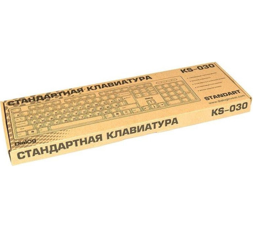 DIALOG KS-030U (USB) черный