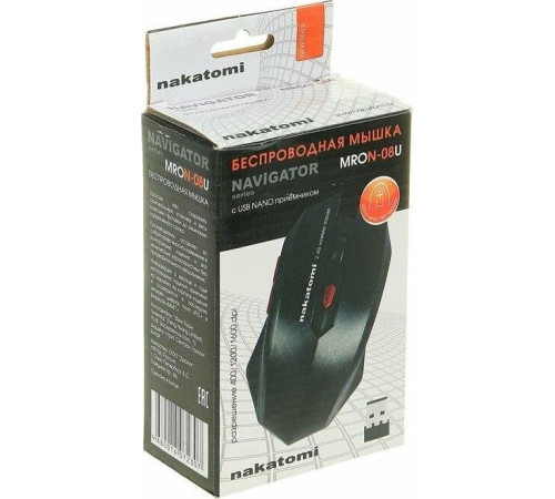 NAKATOMI MRON-08U черный