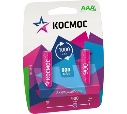 КОСМОС KOCR03NIMH(900MAH)