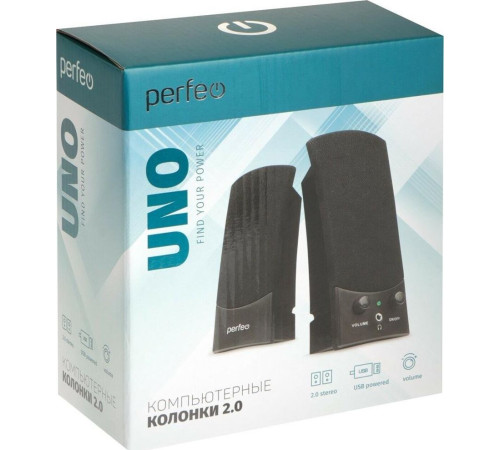 PERFEO (PF-4392) PF-210 UNO черный