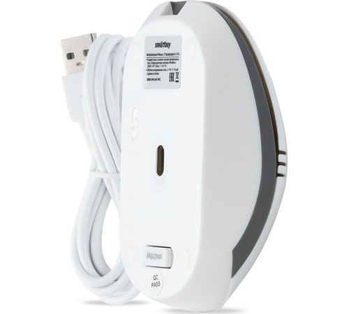 SMARTBUY (SBM-344CAG-WG) белый/серый