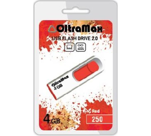 OLTRAMAX OM-4GB-250-красный