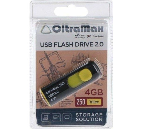 OLTRAMAX OM-4GB-250-желтый