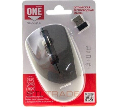 SMARTBUY (SBM-345AG-G) ONE серая