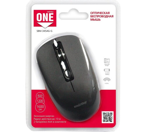 SMARTBUY (SBM-345AG-G) ONE серая