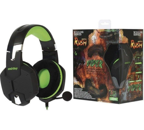 SMARTBUY (SBHG-2100) RUSH VIPER черно-зеленый
