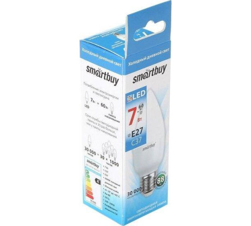 SMARTBUY (SBL-C37-07-60K-E27) 7W/6000/E27