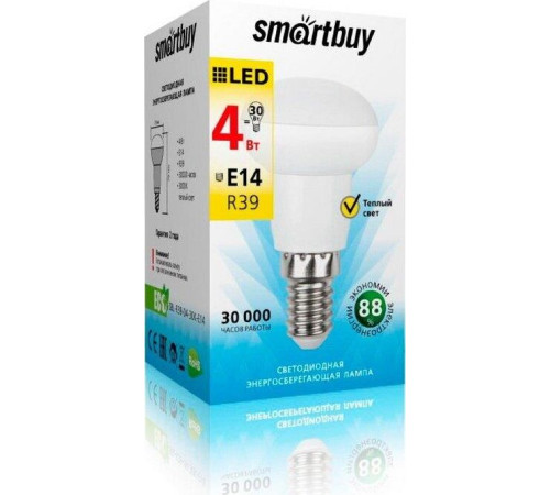 SMARTBUY (SBL-R39-04-40K-E14) 4W/4000/E14