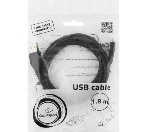 GEMBIRD/Cablexpert (12875) CC-mUSB2-AMBM-6 - 1,8 м (10)