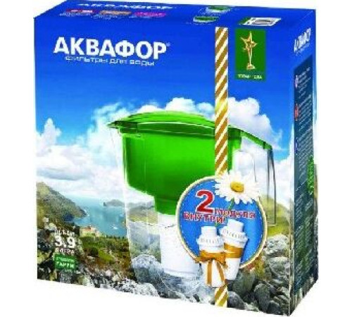 АКВАФОР ГАРРИ зеленый с доп.модулем