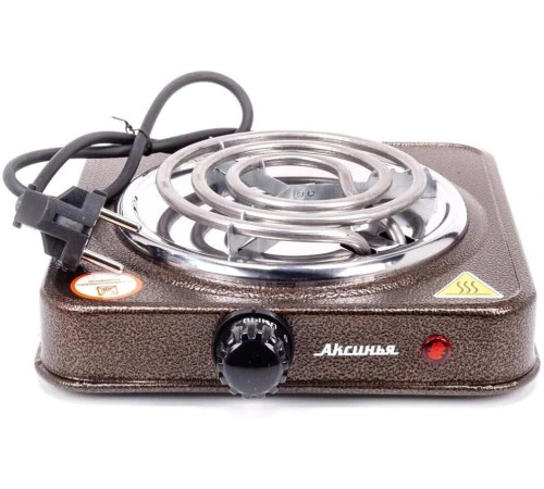 АКСИНЬЯ КС-005 электрическая коричневый однокомфорочная